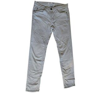 Joe Fresh White Slim Fit Corduroy Pants Sz 4